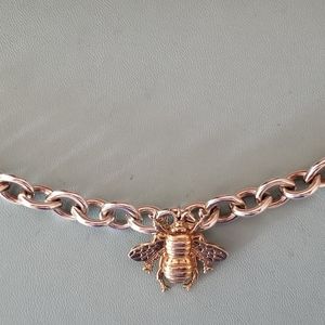 Colby Davis Tremont bracelet with bee pendant